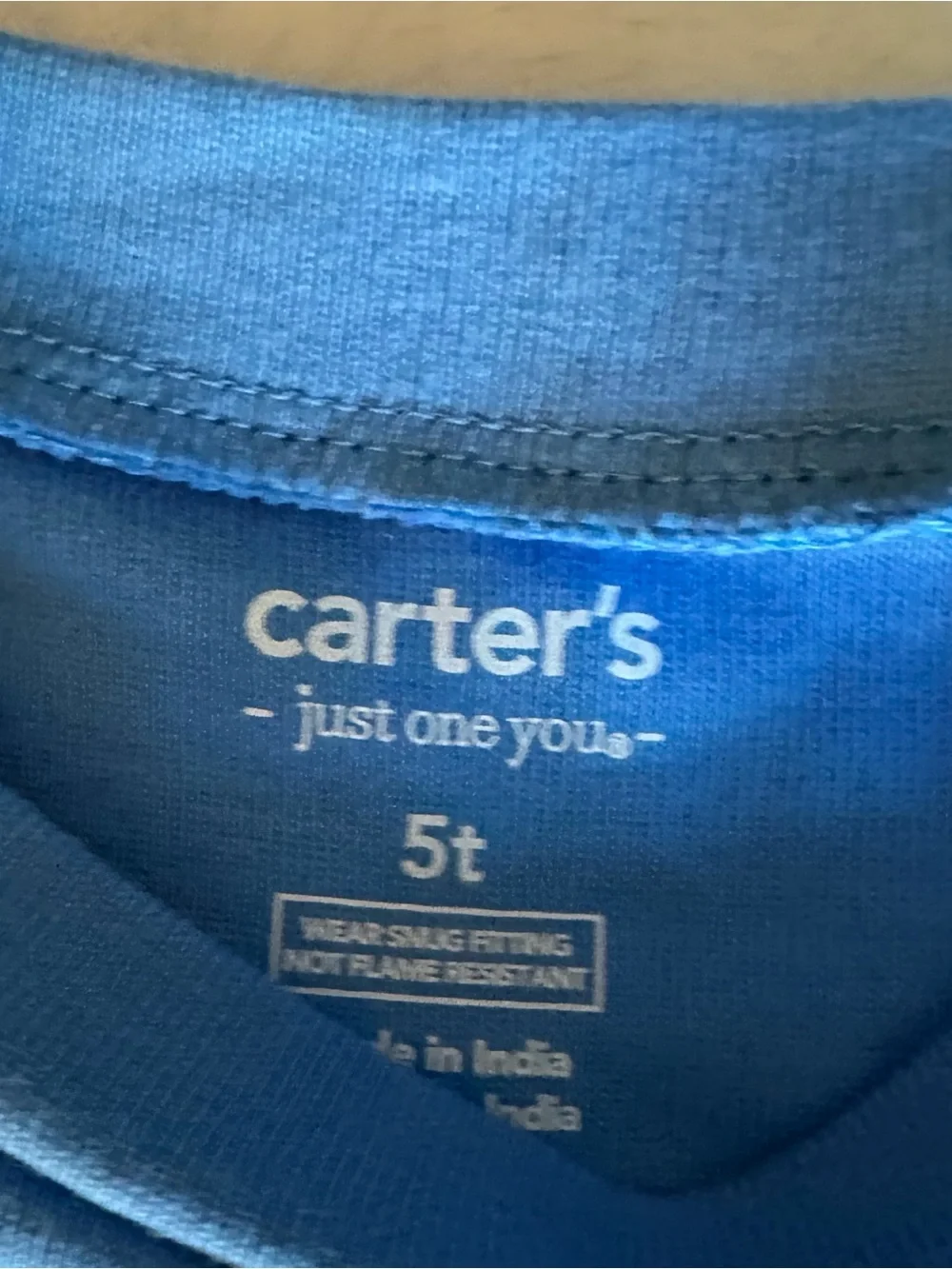 Carter's Light Blue Short Sleeve Tee with Ocean Graphic